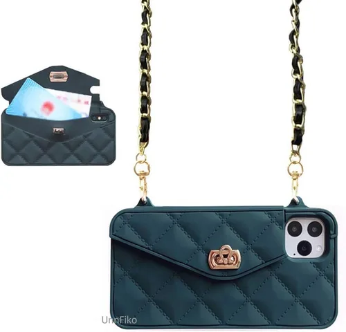 Vista 60 de UnnFiko Funda tipo cartera compatible con iPhone 6 / iPhone 6s, bonito diseño de bolsa de lujo, funda con bolsillo para tarjetas tipo libro