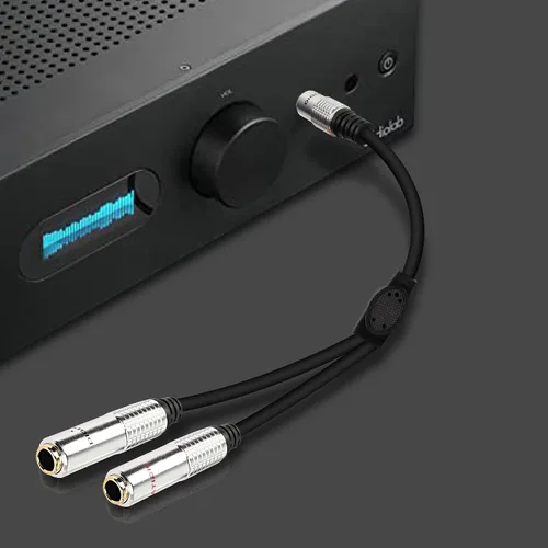 Vista 5 de XMSJSIY Cable divisor en Y de señal de guitarra TS de 0.25 in - 1.6 ft/1,6