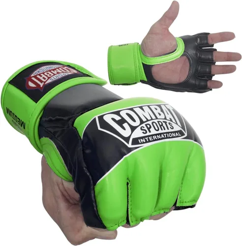 Vista 7 de Combat Sports Pro Style Grappling MMA Guantes