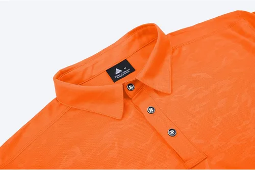 Vista 4 de SWISSWELL Camisas polo de manga corta para hombre, camisas de golf catiónicas con cuello