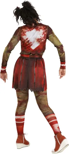 Vista 5 de Disfraz de animadora zombie para mujer