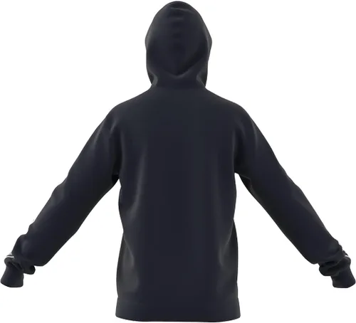 Vista 4 de adidas Men's 3-Stripes Fleece Hooded Sweatshirt