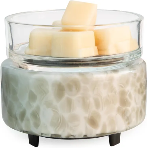 Vista 10 de Candle Warmers ETC Beach Glass - Calentador de fragancia 2 en 1