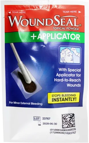 Vista 2 de Polvo y aplicador WoundSeal (4 aplicaciones de un solo uso)