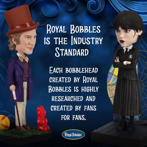 Vista 8 de Royal Bobbles Emily la novia cadáver con espada, gusano y restos – 7.5 pulgadas de alto – Estatua coleccionable de Bobblehead