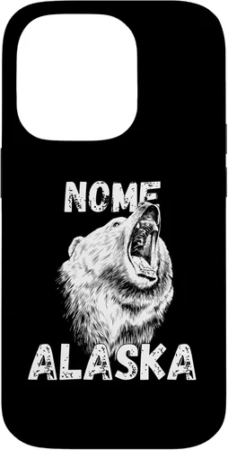 Vista 17 de Retro Nome AK Alaska City Apparel Souvenir Case for iPhone 17