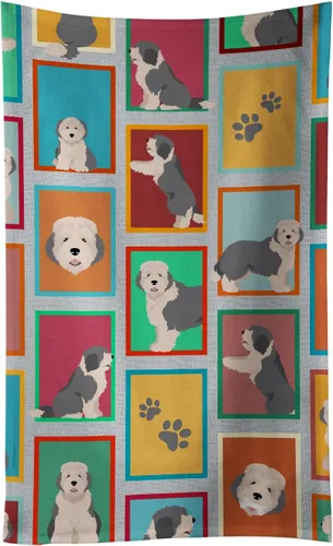 Vista 18 de Caroline's Treasures MLM1160KTWL - Lots of Red Siberian Husky - Toalla de cocina para invitados, toalla de baño decorativa para cara, té, paño