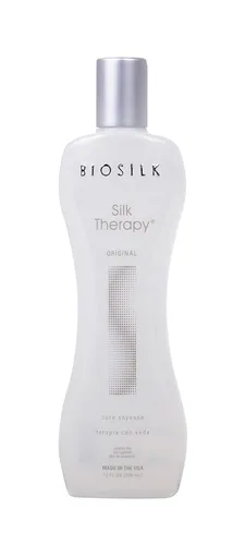 Vista 8 de BioSilk Silk Therapy Original, tratamiento reconstructor para añadir brillo y ayudar a prevenir las puntas abiertas, sin sulfato, parabenos