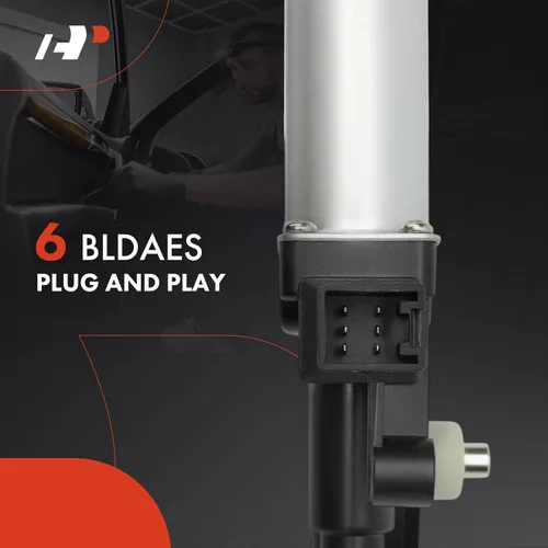 Vista 2 de A-Premium Motor Elevalunas Eléctrico Lado Trasero Del Conductor, Con Enchufe De 6 Pines Compatible con Mazda 3 2010-2013, CX-5 2013-2016, 6