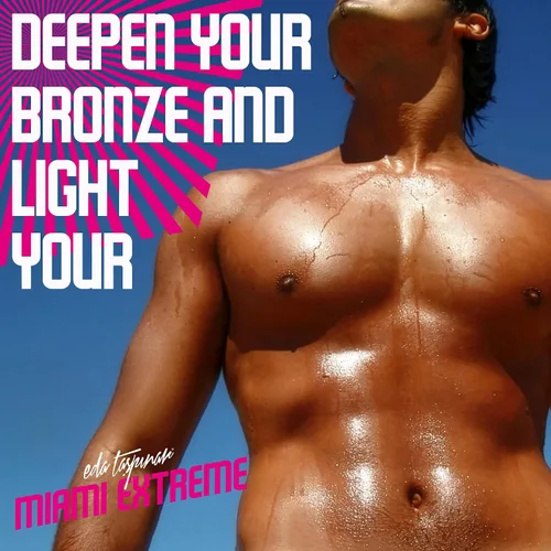 Vista 4 de Bronzing Bomb Miami Extreme I Loción bronceadora oscura para sol al aire libre I Fast Deep Bronze Glow, aceite de bronceado solar con aceites