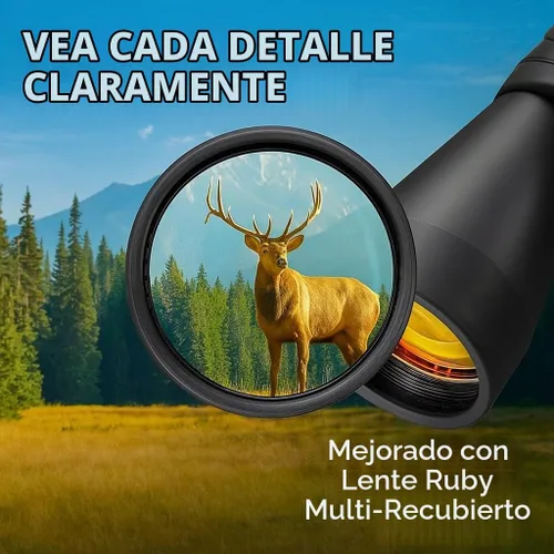 Vista 4 de Barska 10-30x60 Gladiator Zoom Binoculars – Long Range Binoculars for Bird Watching, Stargazing & Hunting, Multi-Coated Lenses, Tripod Compatible
