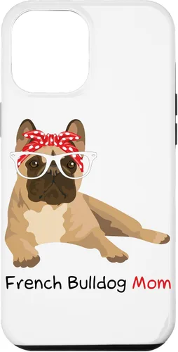 Vista 26 de French Bulldog Mom Bandana Womens Frenchie Case for iPhone 17