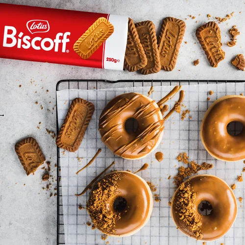 Vista 5 de Lotus Biscoff – Galletas europeas de galletas de mantequilla – Sin OMG, proyecto verificado + Vegano – 8.8 onzas