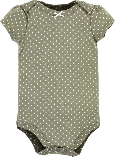 Vista 15 de Hudson Baby baby-girls Cotton Bodysuits 3-pack