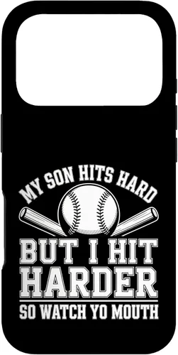 Vista 30 de My Son Hits Hard But I Hit Harder So Watch Yo Mouth - Case for iPhone 16