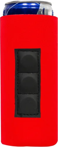 Vista 50 de QualityPerfection Funda magnética delgada para enfriar latas, cerveza/energía, 3 imanes vs 2 imanes, industria estándar, 12 onzas, tamaño delgado