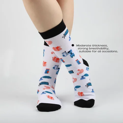 Vista 5 de 2 pares de calcetines de anestesiólogo CRNA regalo de anestesiología regalo de graduación regalo de tema médico