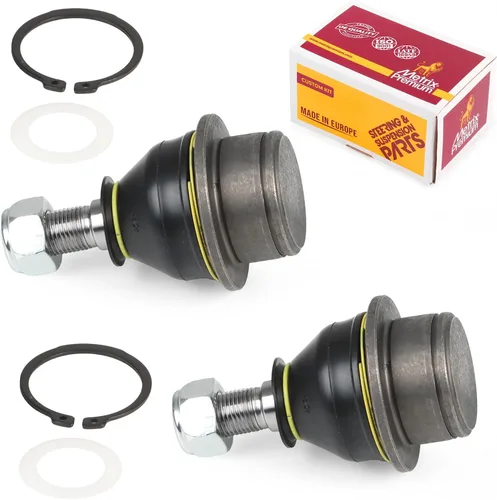 Vista 82 de Metrix - 2 juntas de rótula superior delantera K3134T para Dodge Ram 1500 4WD 94-01, Ram 2500 4WD 94-99, Jeep Cherokee 84-01, Wrangler 97-17