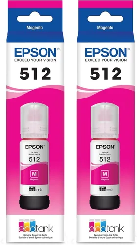 Vista 6 de EPSON 512 EcoTank Ink Botella de ultra alta capacidad negra (T512020-S) Funciona con ET-7700, 7750
