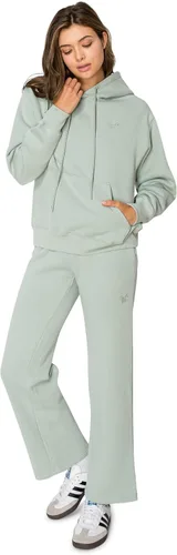 Vista 42 de Cali1850 Cloud Nine - Sudadera con capucha de forro polar para mujer, ajuste relajado, capucha de doble capa, puños y dobladillo acanalados