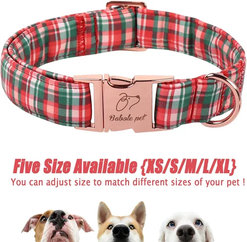 Vista 389 de Collar para perros del 4 de julio, collares patrióticos azules para cachorros y perros pequeños, ligero y ajustable 1776 collares para cachorros