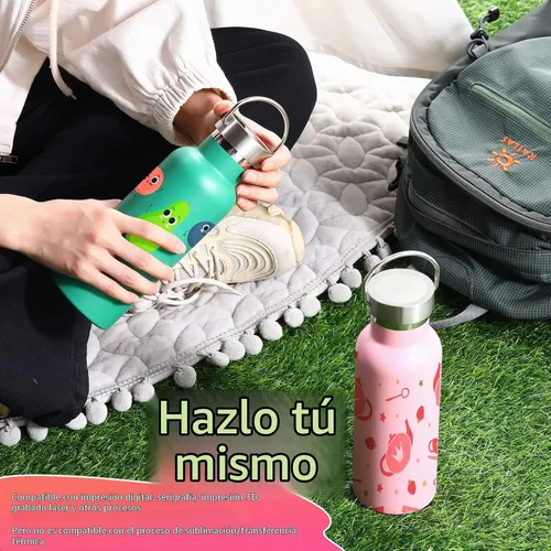 Vista 3 de Mimorou Paquete de 10 botellas de acero inoxidable aisladas de 17 onzas, 10 10