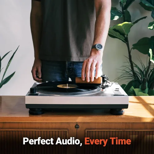 Vista 8 de Vinyl Buddy Kit de limpieza definitivo de discos de vinilo de 5 piezas Incluye: limpiador de discos - Cepillo de terciopelo, microfibra y lápiz
