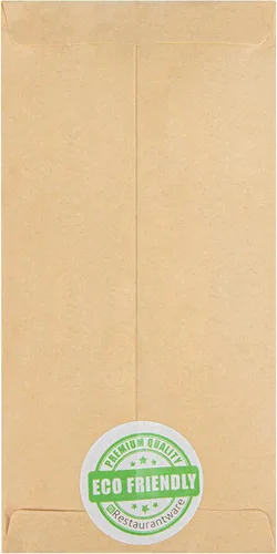 Vista 2 de Eco Luxe - Cubiertos de madera desechables de 7 pulgadas, 100 utensilios de madera de abedul, incluye servilleta blanca, juego de cubiertos