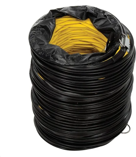 Vista 2 de Global Industrial Conducto flexible ignífugo de 16' para ventilador de 8" de diámetro