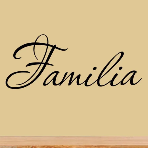 Vista 2 de Adhesivos de pared de Familia VWAQ-123