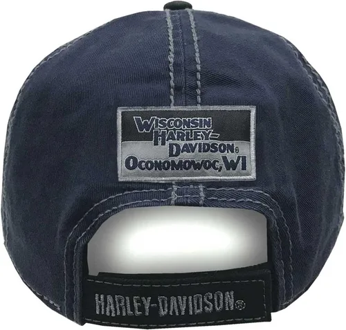 Vista 2 de Wisconsin Harley-Davidson mens Baseball