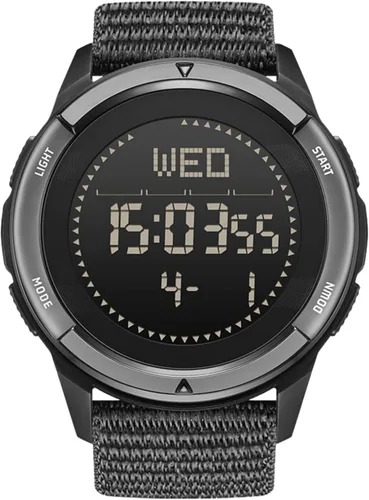 Vista 2 de CakCity Relojes tácticos para hombre, relojes deportivos militares con caja de fibra de carbono, reloj ligero impermeable para mujereshombres