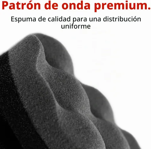 Vista 4 de Adam's Polishes Pro Neumático Agarre Hexagonal Aplicador - Herramienta de Esponja de Espuma para Brillo de Neumáticos y Detalles de Coche