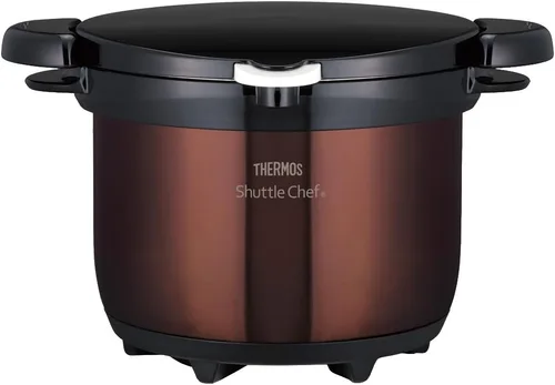 Vista 6 de Thermos KBG-3000 CS - Cocina aislada al vacío, Shuttle Chef, 7.1 gal (3.0 L) (3 a 5 personas) de acero inoxidable transparente