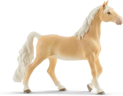 Vista 4 de Schleich Horse Club, juguetes para niñas y niños, figura de caballo de yegua de raza saddlebred americana, a partir de 5 años
