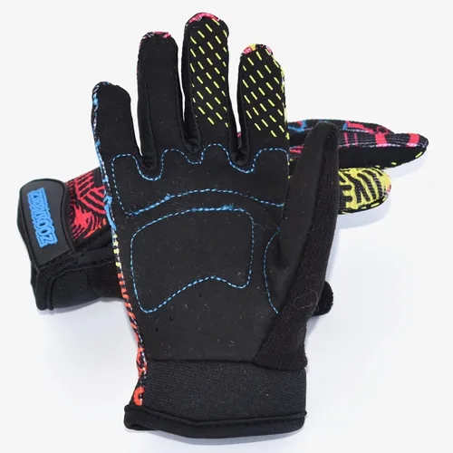 Vista 4 de ZippyRooz Guantes de bicicleta largos para niños pequeños y pequeños