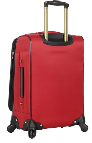Vista 2 de Steve Madden Colección de equipaje de diseñador Maleta ligera y expandible para hombres y mujeres Bolsa de transporte duradera de 20 pulgadas