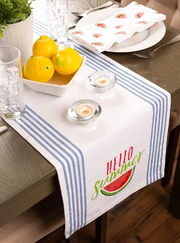Vista 5 de DII Watermelon Collection - Camino de mesa, 14x72, Hello Summer