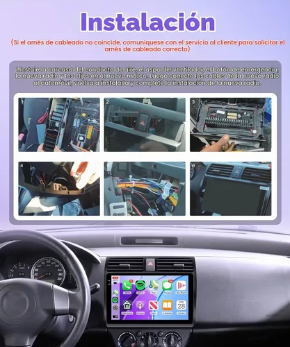Vista 6 de Rimoody 4G+64G - Radio de coche Android para Suzuki Swift Stereo 2005-2010
