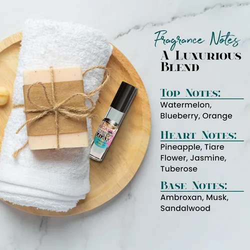 Vista 4 de MOBETTER FRAGRANCE OILS Escapade Blossom Time In Miami Mujeres Perfume Aceite Corporal