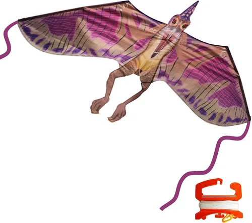 Vista 2 de WindNSun DinoSoars - Cometas de dinosaurios - Nailon Ripstop de ultra alta resolución