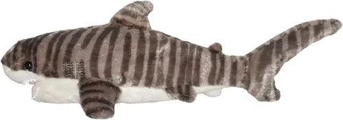 Vista 6 de Wild Republic - Peluche de tiburón tigre, muñeco de felpa, juguete de peluche, regalos para niños, colección Cuddlekins - 13 pulgadas