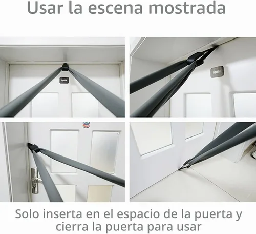 Vista 5 de 3 bandas de resistencia para anclaje de puerta, anclaje seguro para puerta, anclaje de puerta resistente para bandas de resistencia, anclaje