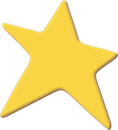 Vista 2 de Foose Star Primitive - Cortador de galletas de 3.25 pulgadas, cortadores de galletas de acero estañado, molde para galletas Star Primitive