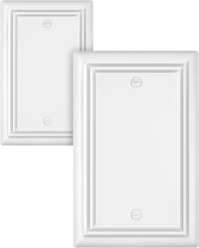 Vista 8 de Juego de 1 placa de pared de metal, bronce envejecido Midsize 1 Toggle 1 Decorator Combo Wall Plate for GFCI Outlets, Light Switches, Ideal for