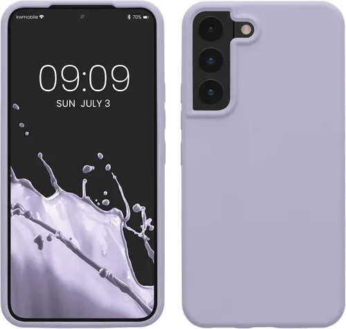 Vista 53 de kwmobile Funda compatible con Samsung Galaxy S9 - Funda de silicona TPU con acabado suave - Blue Reef