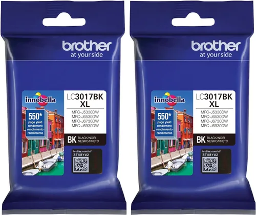 Vista 7 de Brother Printer LC30173PK Paquete de 3 cartuchos de tinta de alto rendimiento XL - 1 unidad: tinta cian/magenta/amarillo