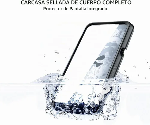 Vista 3 de Ghostek Nautical Slim - Funda delgada impermeable para Apple iPhone 15 Plus - Protector de pantalla y lente de cámara integrado, compatible