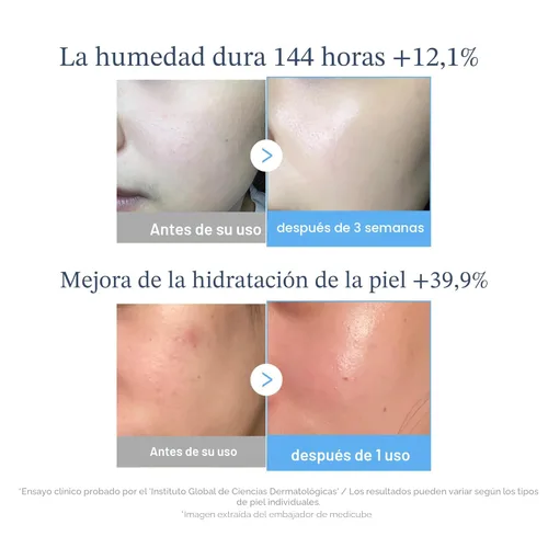 Vista 4 de medicube Suero de Péptidos Múltiples Hialurónicos PDRN para un Rostro Luminoso y Calmante Suero Facial Radiante Hidratante y Ligero para Todo Tipo