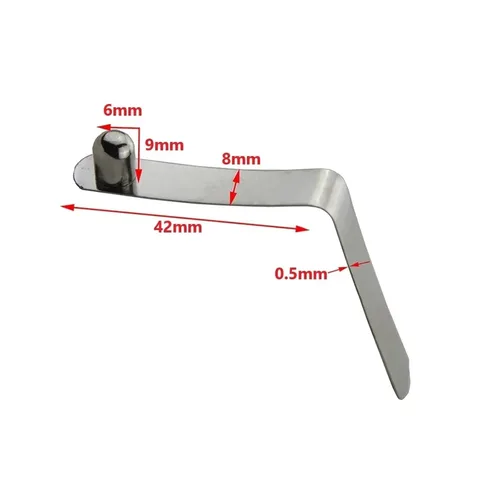 Vista 2 de 5 Pieces 4-9mm Stainless Steel Solid Button Clips Snap Spring Awning Accresories Telscopic Tube Camping & Caravan(Button 6x9mm)